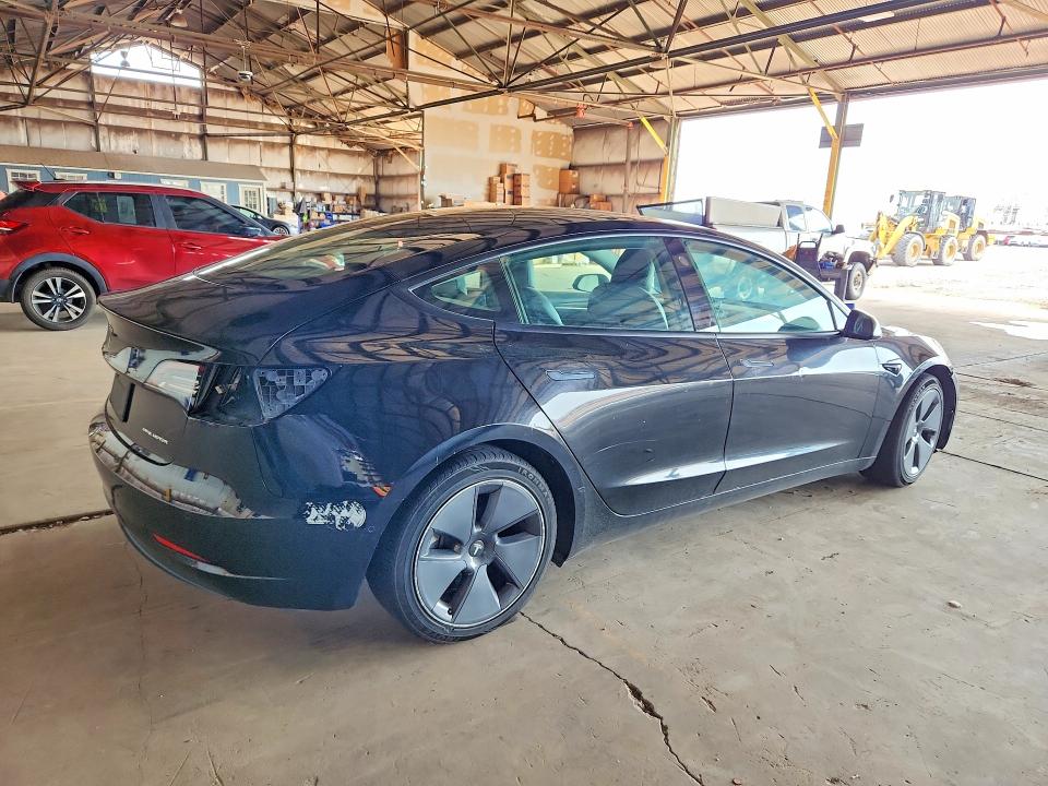 Photo 3 from auction – 2022 TESLA MODEL 3 with VIN 5YJ3E1EB0NF267047