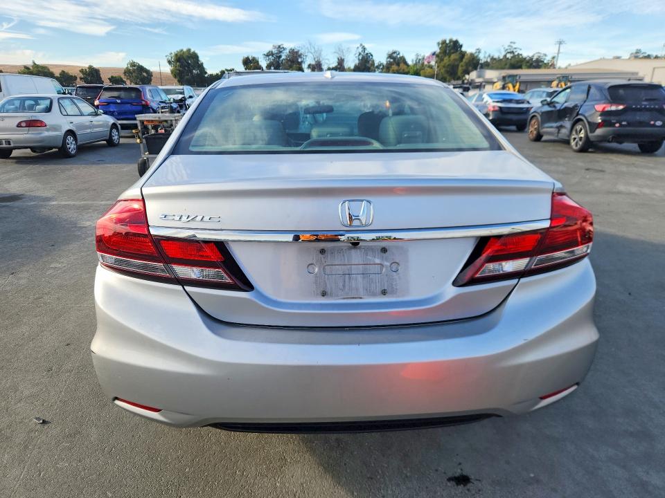 Photo 6 from auction – 2013 HONDA CIVIC with VIN 19XFB2F86DE211858