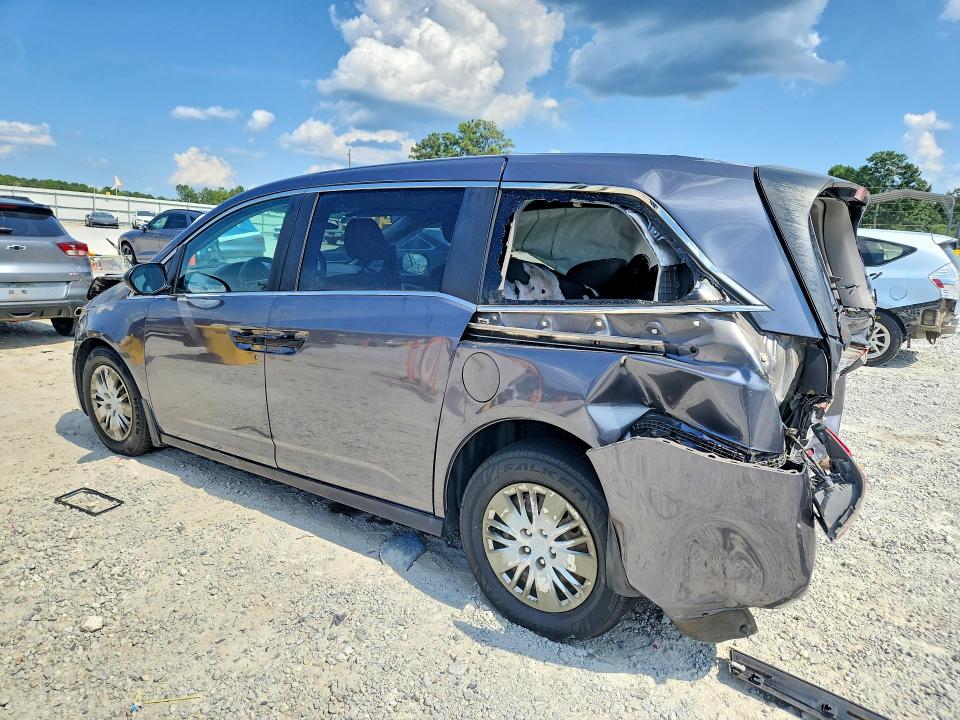 Photo 2 from auction – 2014 HONDA ODYSSEY with VIN 5FNRL5H20EB101372