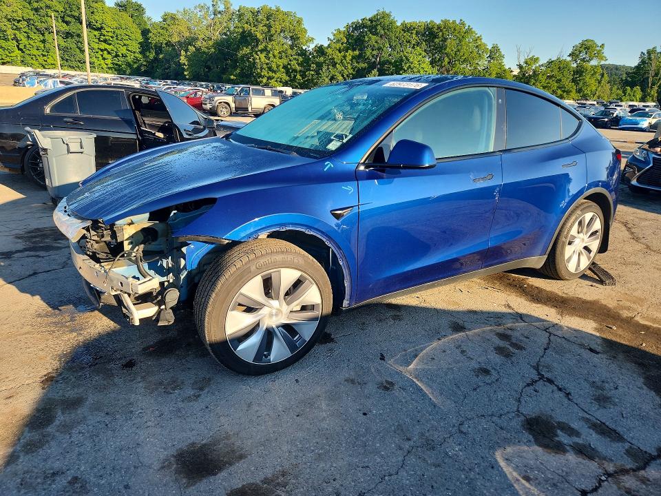 TESLA MODEL Y 2021 with VIN 5YJYGDEE7MF286947 - Photo from auction