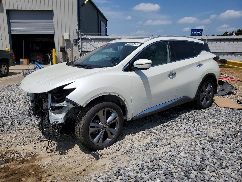 NISSAN MURANO 2022 with VIN 5N1AZ2DJ7NC112174 - Photo from auction