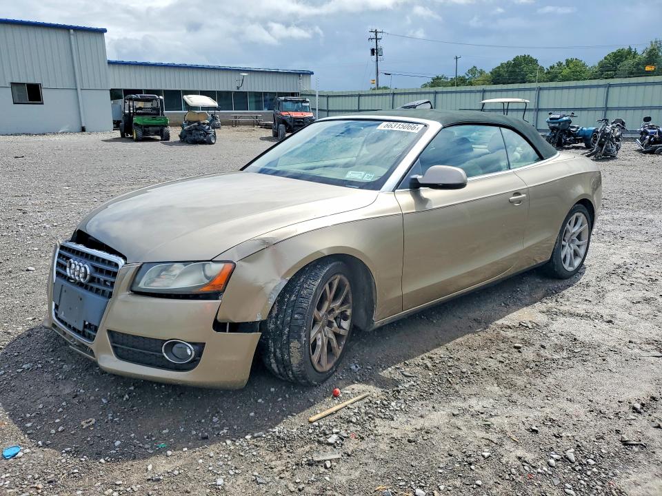 AUDI A5 2010 with VIN WAUAFAFH6AN010958 - Photo from auction