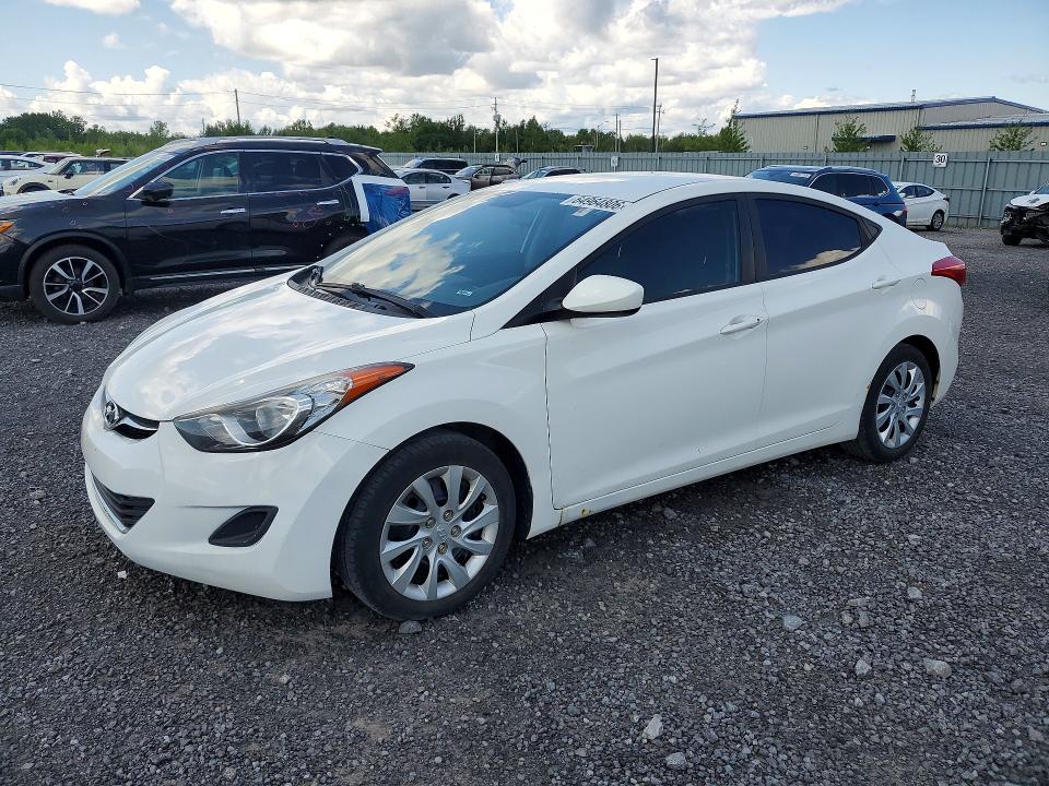 HYUNDAI ELANTRA 2012 with VIN 5NPDH4AE5CH081161 - Photo from auction