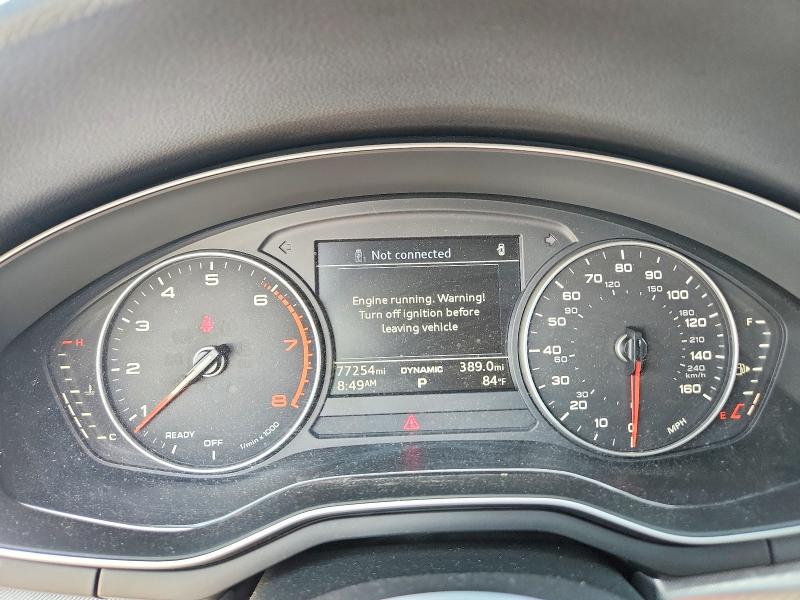 Photo 9 from auction – 2017 AUDI A4 with VIN WAUGNAF46HN007949