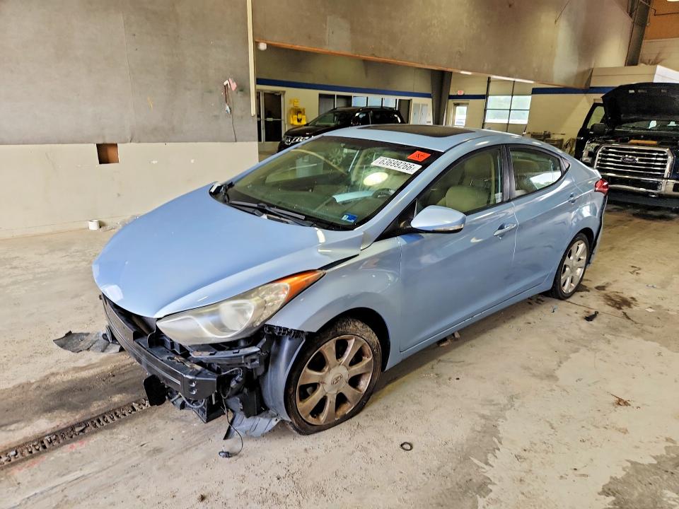 HYUNDAI ELANTRA 2011 with VIN KMHDH4AE3BU092451 - Photo from auction