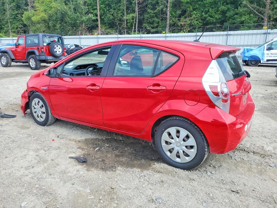 Photo 2 from auction – 2012 TOYOTA PRIUS C with VIN JTDKDTB37C1506090