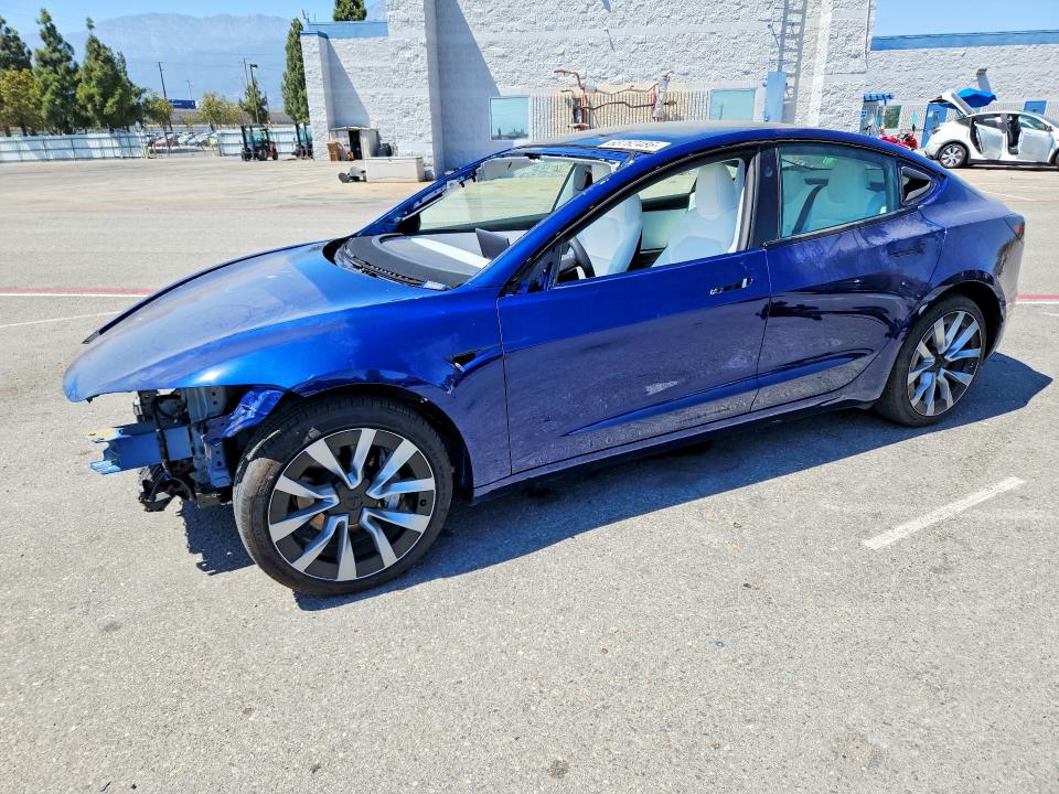 Снимка 1 от търг – 2024 TESLA MODEL 3 с VIN 5YJ3E1EA1RF864365