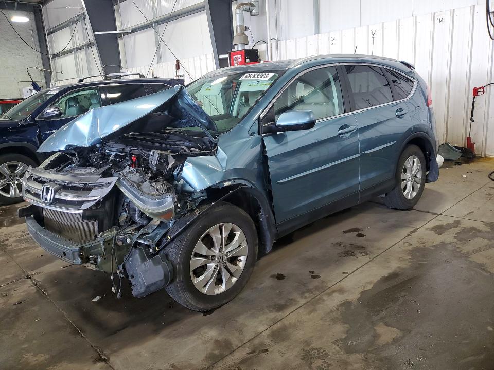 HONDA CR-V 2013 with VIN 5J6RM4H76DL021048 - Photo from auction