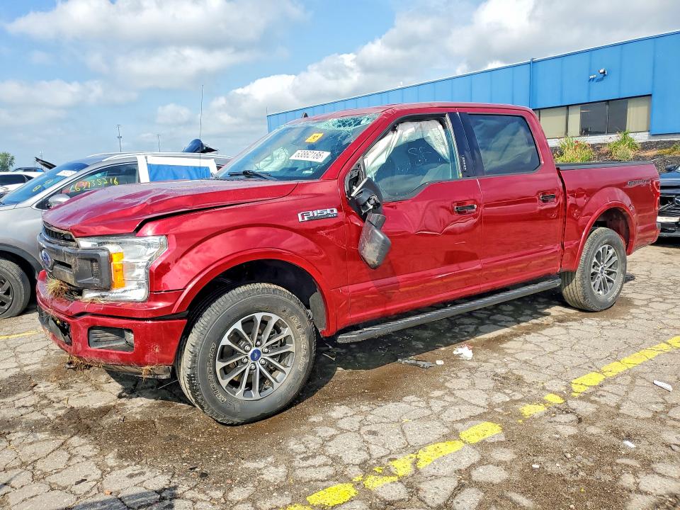 FORD F150 2019 with VIN 1FTEW1EP2KFC62229 - Photo from auction