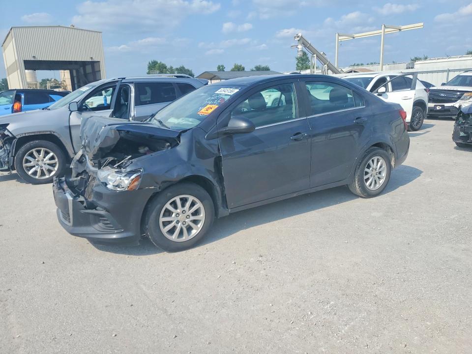 CHEVROLET SONIC 2017 with VIN 1G1JD5SH7H4140004 - Photo from auction
