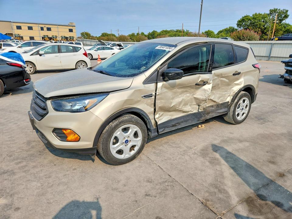 FORD ESCAPE 2018 with VIN 1FMCU0F70JUA96837 - Photo from auction