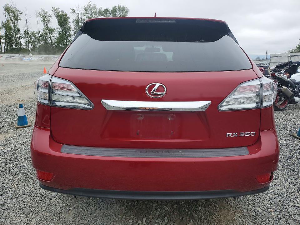 Photo 6 from auction – 2012 LEXUS RX with VIN 2T2ZK1BA2CC079559