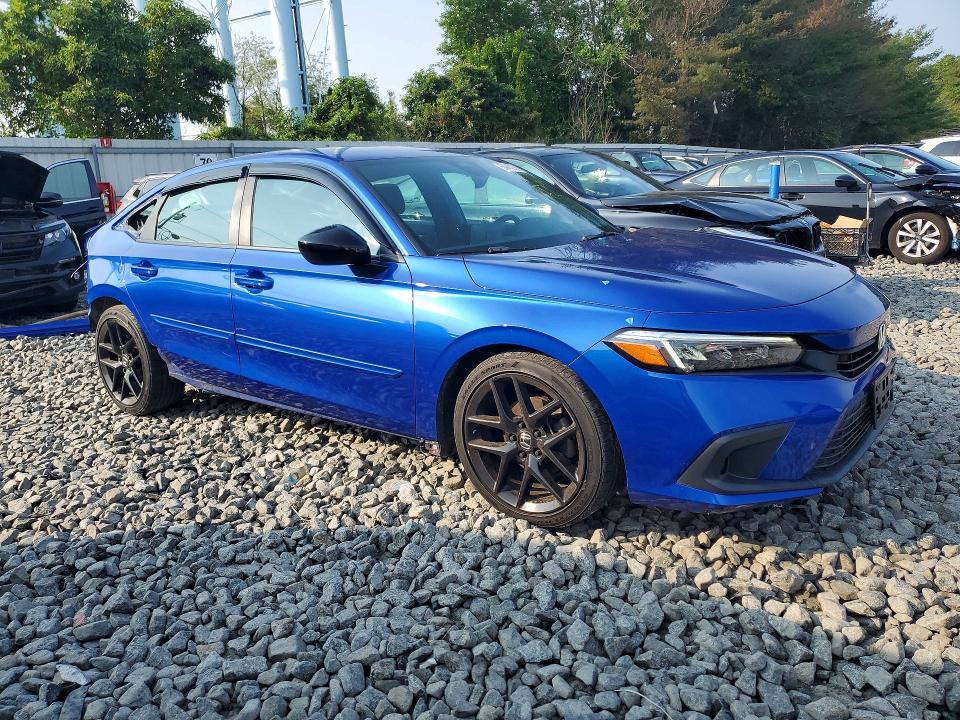 Photo 4 from auction – 2022 HONDA CIVIC with VIN 2HGFE2F51NH531187