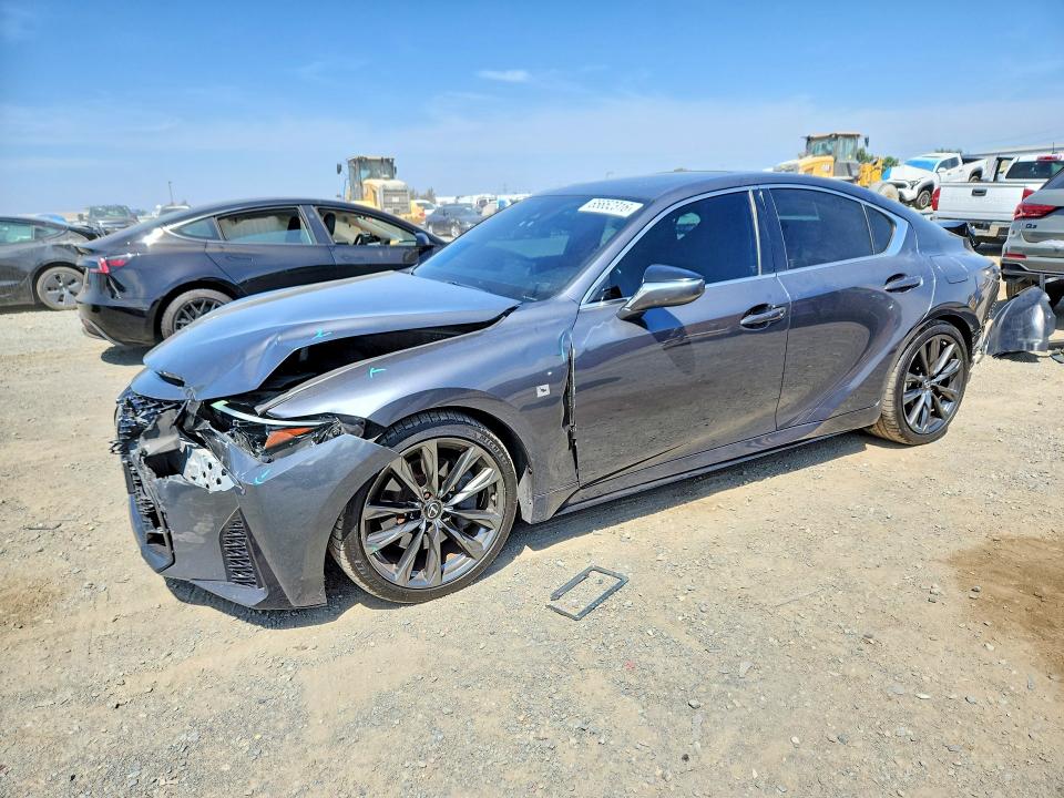 LEXUS IS 2021 with VIN JTHGZ1B21M5040121 - Photo from auction