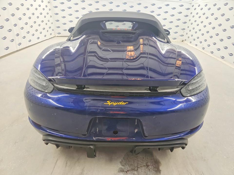 Photo 6 from auction – 2021 PORSCHE BOXSTER with VIN WP0CC2A8XMS240221