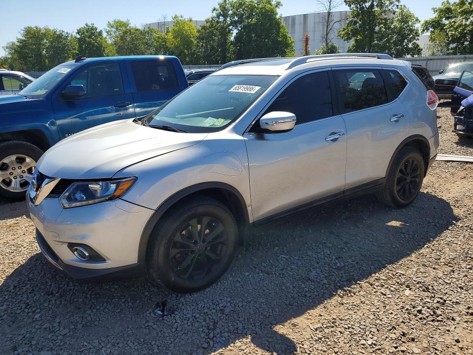 NISSAN ROGUE 2014 with VIN 5N1AT2MV8EC840686 - Photo from auction