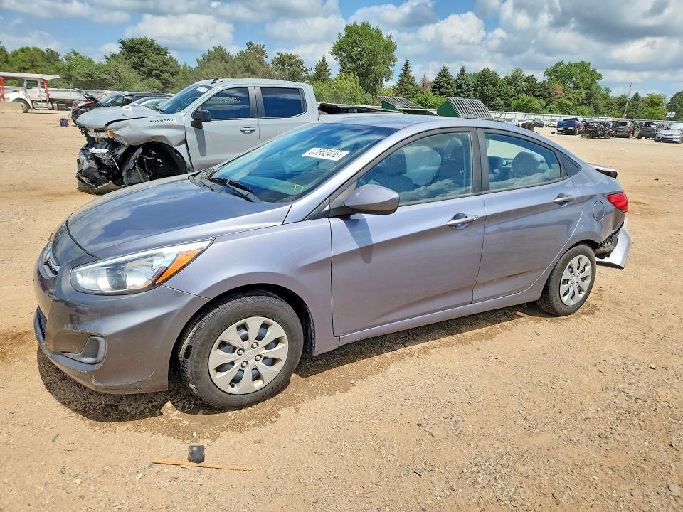 HYUNDAI ACCENT 2017 with VIN KMHCT4AE2HU238602 - Photo from auction