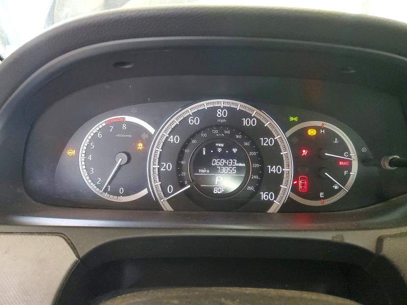 Photo 9 from auction – 2014 HONDA ACCORD with VIN 1HGCR2F32EA049073