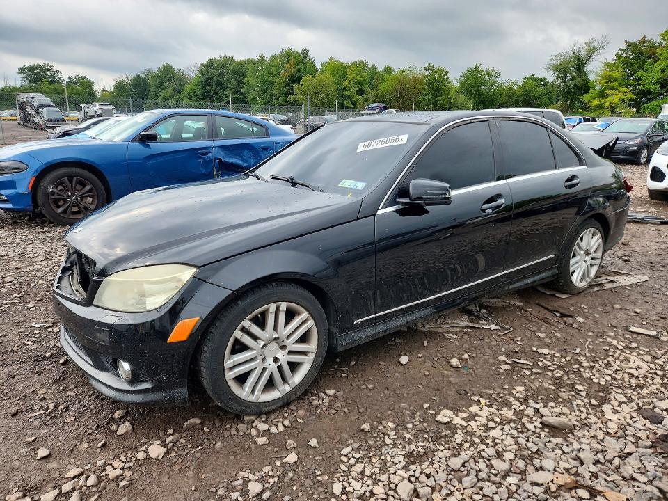 MERCEDES-BENZ C 2010 with VIN WDDGF8BBXAR096426 - Photo from auction