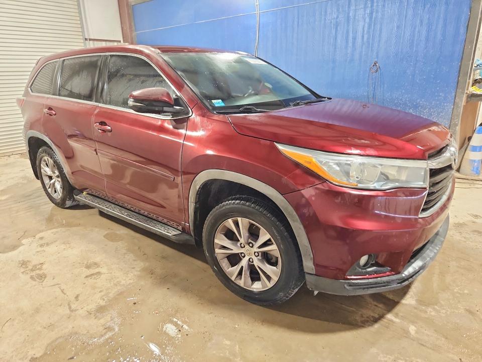 Photo 4 from auction – 2015 TOYOTA HIGHLANDER with VIN 5TDZKRFH7FS045798