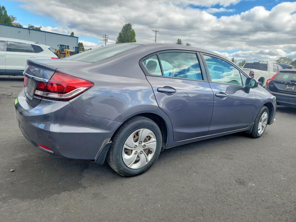 Photo 3 from auction – 2014 HONDA CIVIC with VIN 19XFB2F55EE269659