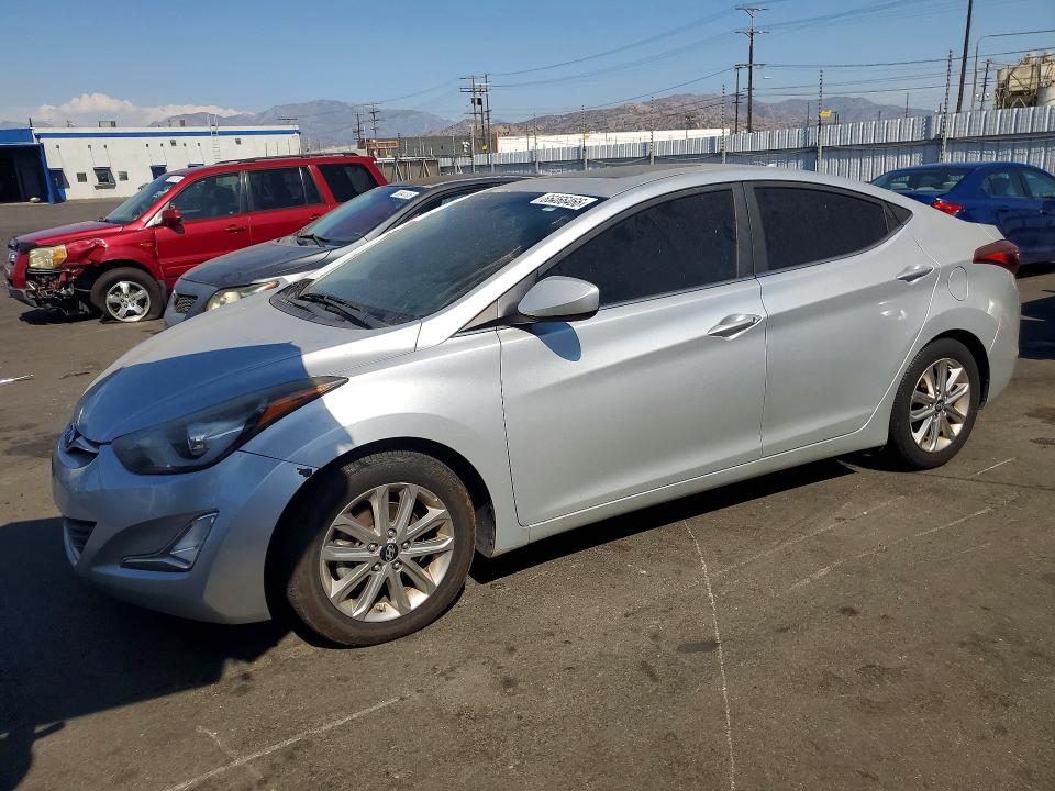 HYUNDAI ELANTRA 2015 with VIN 5NPDH4AE0FH549415 - Photo from auction