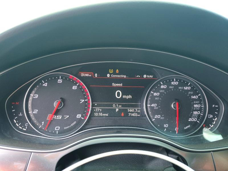 Photo 9 from auction – 2014 AUDI RS7 with VIN WUAW2BFC1EN901229