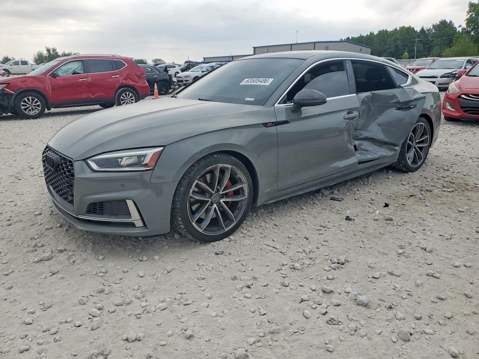 AUDI S5 2019 with VIN WAUB4CF54KA079734 - Photo from auction
