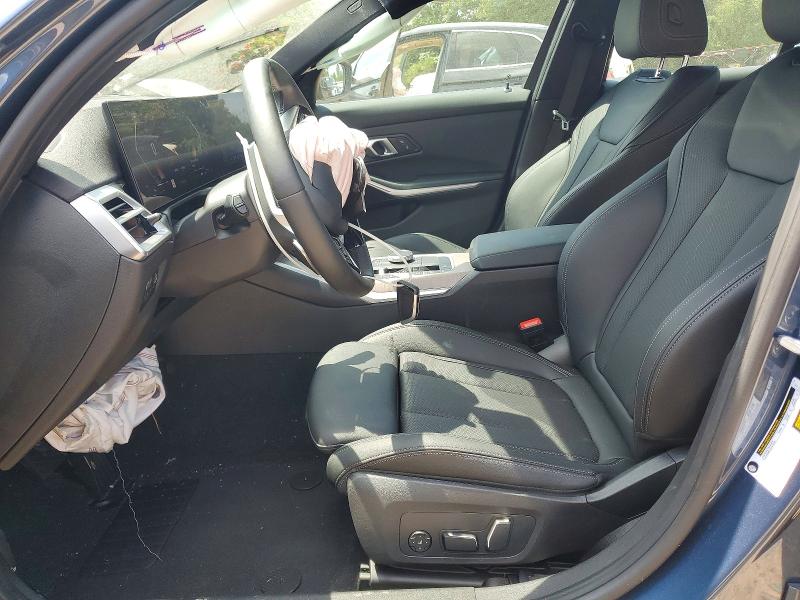 Photo 7 from auction – 2025 BMW 330I with VIN 3MW69CW00S8F50782