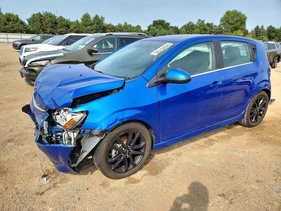 CHEVROLET SONIC 2018 with VIN 1G1JD6SB9J4119856 - Photo from auction