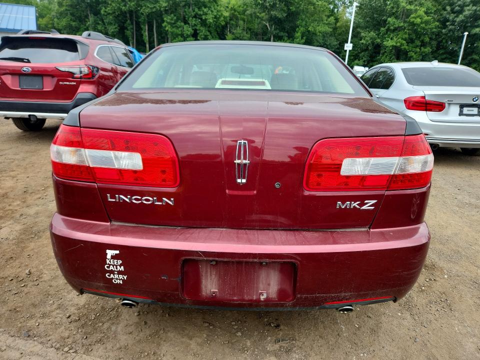 Photo 6 from auction – 2007 LINCOLN MKZ with VIN 3LNHM26T87R616474