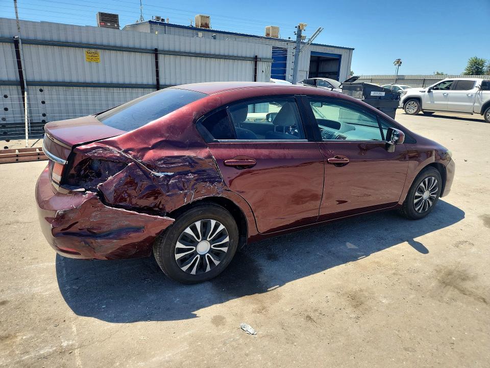 Photo 3 from auction – 2015 HONDA CIVIC with VIN 19XFB2F5XFE704029