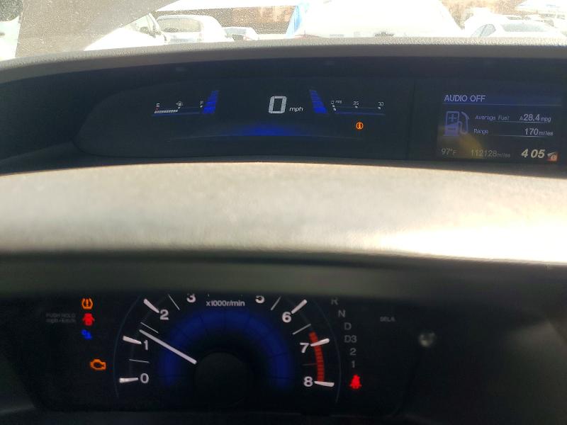 Photo 9 from auction – 2013 HONDA CIVIC with VIN 19XFB2F81DE202999