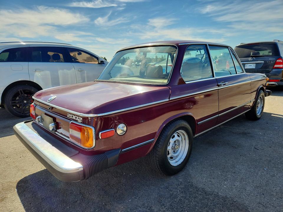 Photo 3 from auction – 1974 BMW 2002 with VIN 4282385