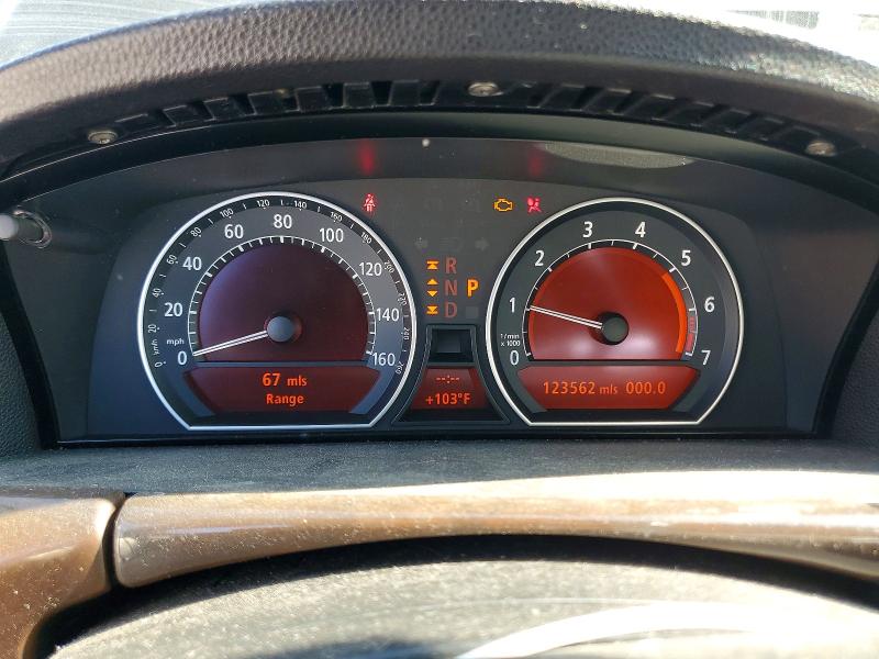 Photo 9 from auction – 2007 BMW 750 with VIN WBAHL83547DT09339
