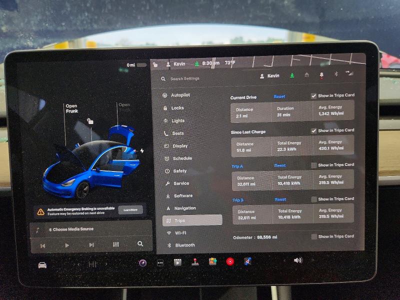 Photo 9 from auction – 2018 TESLA MODEL 3 with VIN 5YJ3E1EA5JF125035