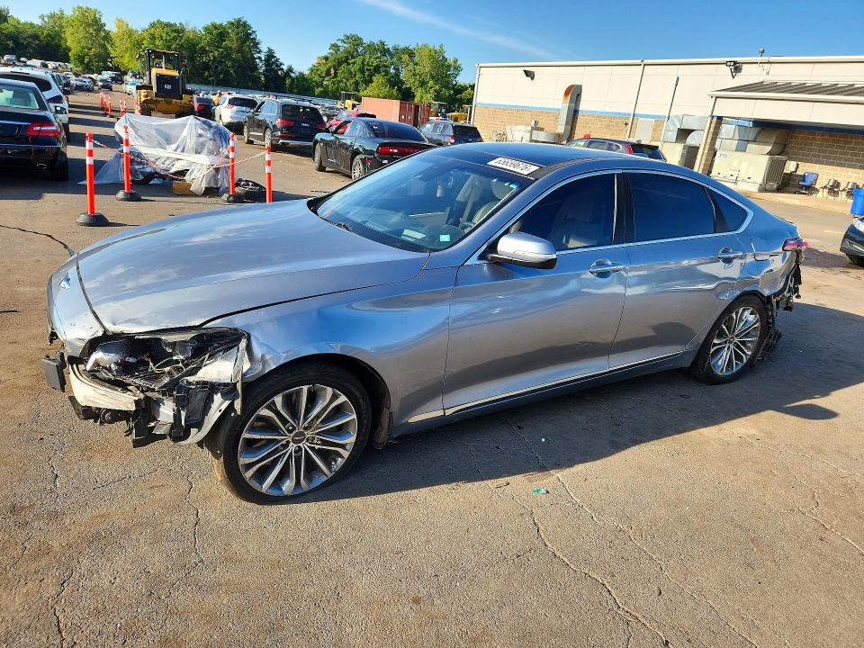 GENESIS G80 2017 with VIN KMHGN4JE9HU192133 - Photo from auction