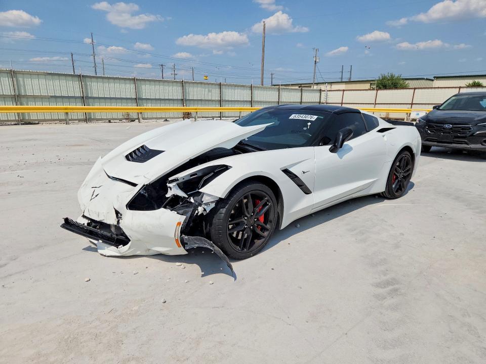 CHEVROLET CORVETTE 2019 with VIN 1G1YH2D71K5120418 - Photo from auction
