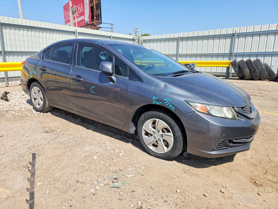 Photo 4 from auction – 2013 HONDA CIVIC with VIN 19XFB2E52DE077664