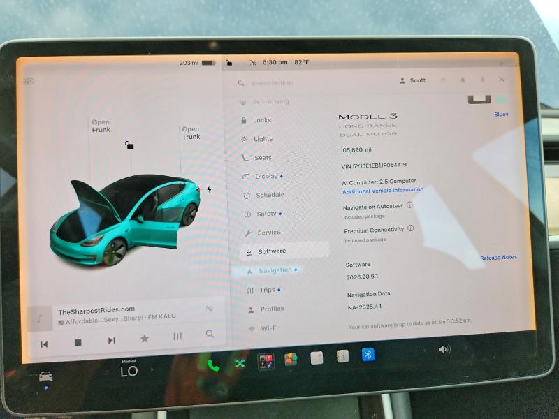 Photo 9 from auction – 2018 TESLA MODEL 3 with VIN 5YJ3E1EB1JF064419