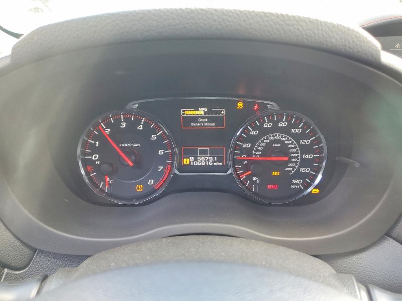 Photo 9 from auction – 2019 SUBARU WRX with VIN JF1VA1C60K9806207
