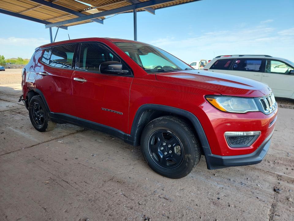 Photo 4 from auction – 2018 JEEP COMPASS with VIN 3C4NJCAB2JT368950