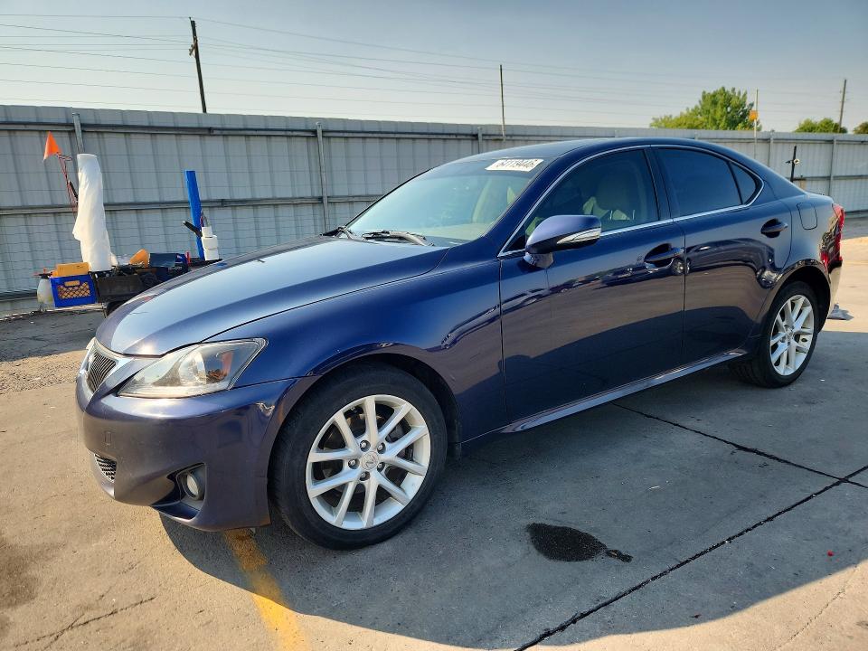 LEXUS IS 2012 with VIN JTHCF5C29C2035701 - Photo from auction
