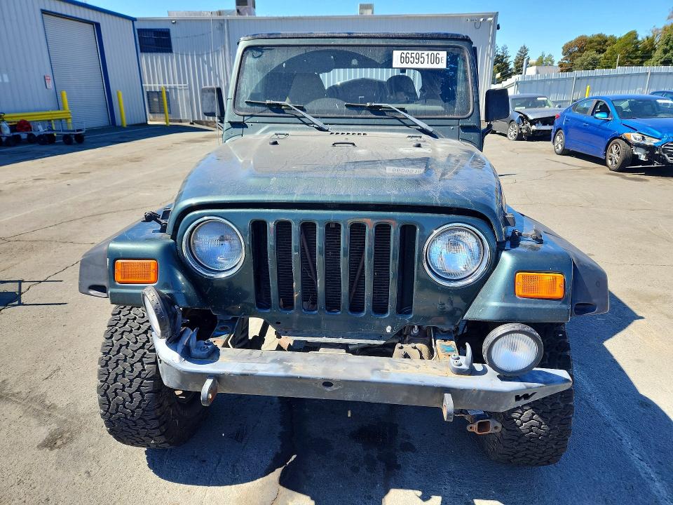 Photo 5 from auction – 2002 JEEP WRANGLER / TJ with VIN 1J4FA49S72P741950