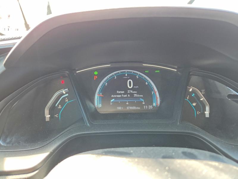 Photo 9 from auction – 2020 HONDA CIVIC with VIN 19XFC2F66LE003201