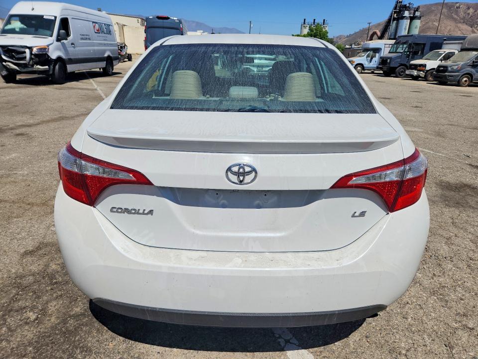 Photo 6 from auction – 2016 TOYOTA COROLLA with VIN 5YFBPRHE7GP548344