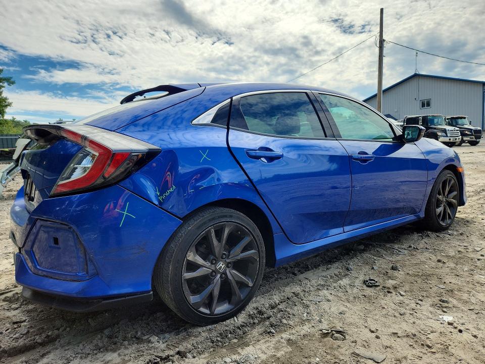 Photo 3 from auction – 2017 HONDA CIVIC with VIN SHHFK7H21HU219404