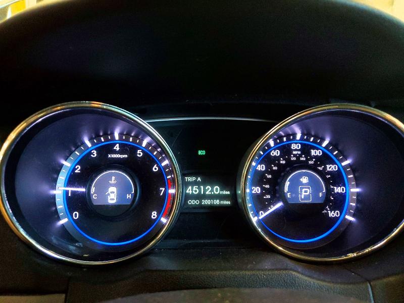 Photo 9 from auction – 2011 HYUNDAI SONATA with VIN 5NPEB4AC9BH281804