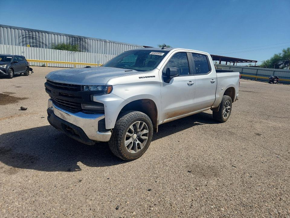 CHEVROLET SILVERADO 2021 with VIN 3GCPWCET0MG257503 - Photo from auction