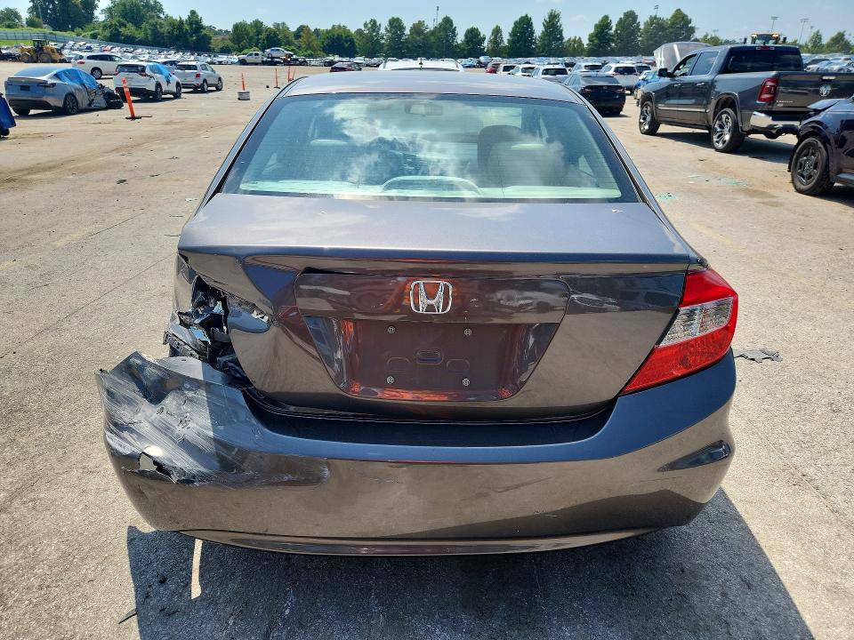 Photo 6 from auction – 2012 HONDA CIVIC with VIN 19XFB2F53CE062278